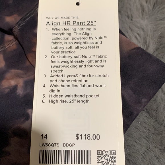 Lululemon align hr pant 25 - Picture 5 of 6